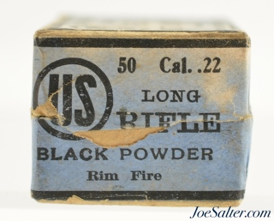 US Cartridge Co. 22 Long Lowell, Mass Full Box - Image 5 of 7