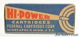 Federal Hi-Power 22 LR Ammo Full Box 1941 "Bullseye" Issues - Image 4 of 7
