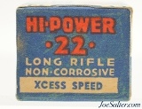 Federal Hi-Power 22 LR Ammo Full Box 1941 "Bullseye" Issues - Image 3 of 7