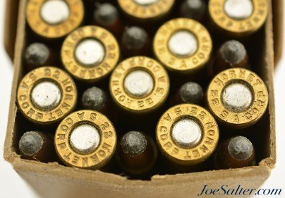 Savage Indian Head Logo Box 22 Hornet Full 45 Grain Soft Point - Image 7 of 7