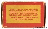 Savage Indian Head Logo Box 22 Hornet Full 45 Grain Soft Point - Image 4 of 7