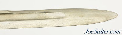 WWI US Springfield Model of 1905 Bayonet and Woven Duck Scabbard Named - Image 5 of 11