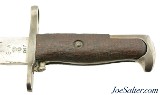 WWI US Springfield Model of 1905 Bayonet and Woven Duck Scabbard Named - Image 6 of 11