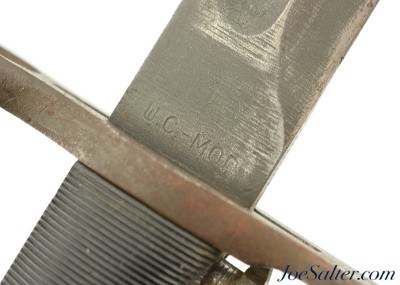US M1 Garand 10" W.C.-MOD Bayonet with Scabbard 1942 - Image 6 of 11