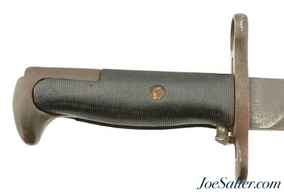 US M1 Garand 10" W.C.-MOD Bayonet with Scabbard 1942 - Image 3 of 11