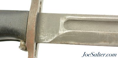US M1 Garand 10" W.C.-MOD Bayonet with Scabbard 1942 - Image 4 of 11