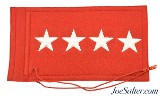 Original US Army Issued 4 Start General Car Flag - Image 1 of 2