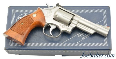 Excellent Boxed Stainless Smith & Wesson Model 66 Combat Magnum 1976 - Image 1 of 15