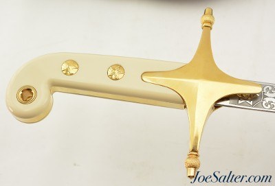US Marine Corps Officer’s Mameluke Sword by WKC - Image 3 of 14