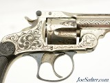 Antique Factory Engraved S&W .38 DA 3rd Model Revolver with Letter - Image 3 of 15