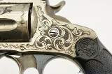 Antique Factory Engraved S&W .38 DA 3rd Model Revolver with Letter - Image 9 of 15