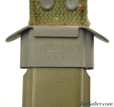 U.S. M5A1 Imperial Bayonet & USM8A1 Scabbard TBW - Image 9 of 9