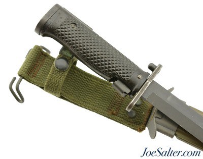 U.S. M5A1 Imperial Bayonet & USM8A1 Scabbard TBW - Image 1 of 9