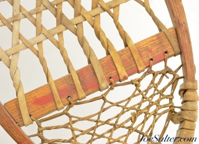 WWII US Military Snowshoes Bear Paw Snowcraft Inc. C.A. Lund Company - Image 8 of 12