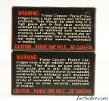Sears Copper Plated 22 LR & 22 Short Ammo 1962 Series Full Collector Boxes - Image 5 of 5