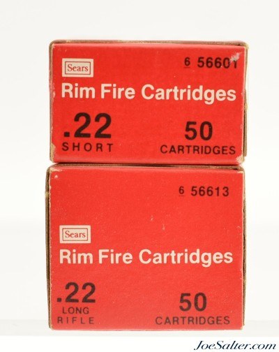 Sears Xtra Range 22 LR & 22 Short Ammo "Red & White" 1979 Last Issue - Image 2 of 5