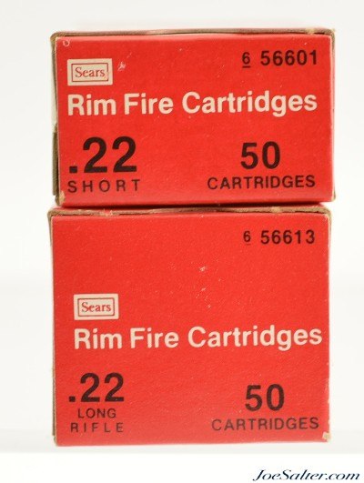 Sears Xtra Range 22 LR & 22 Short Ammo "Red & White" 1979 Last Issue - Image 4 of 5