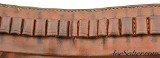 Vintage H.H. Heiser Single Action Double Loop Open Top Holster with Belt - Image 8 of 8