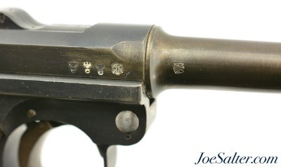 Very Rare WW2 German Police P.08 Luger Pistol by Simson & Co. - Image 4 of 15