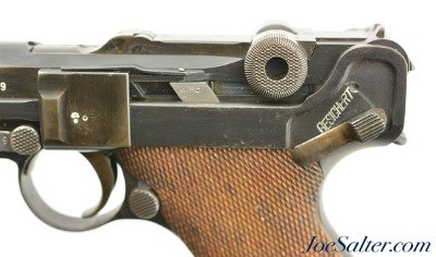 Very Rare WW2 German Police P.08 Luger Pistol by Simson & Co. - Image 7 of 15