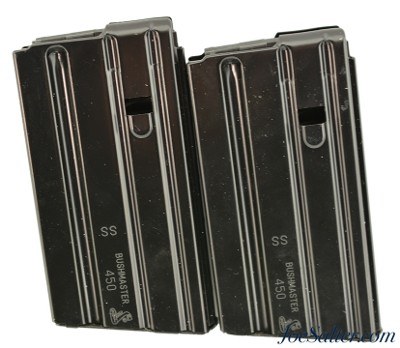 Remington R-15 450 4 Round Bushmaster Magazines x 2 - Image 1 of 3