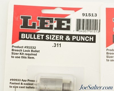 Lee Breech Lock Bullet Sizer Kit with .309/.311 Sizers - Image 3 of 5