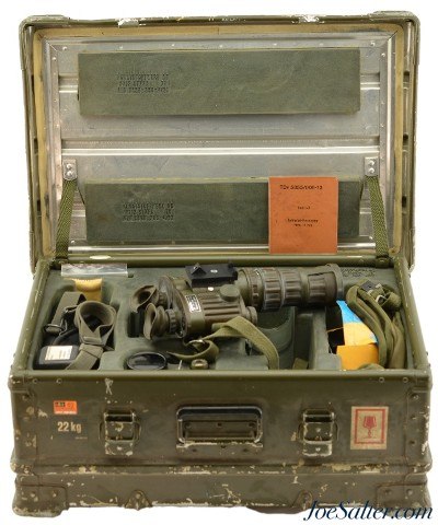 West German Infrared Night Vision Device Fero 51 w/ Transit case - Image 1 of 15