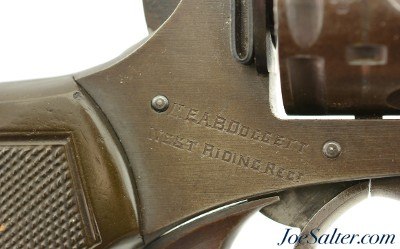 WW1 British Webley Mk. VI Service Revolver Belonging to Capt. F.A.B. Doggett "Duke of Wellington’s"West Riding Regiment - Image 4 of 15