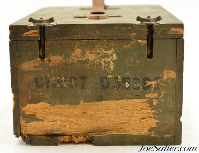 Original US Model 1918 .30 Caliber Machine Gun Belt-Filler with Transport Chest and Spare Parts - Image 7 of 7