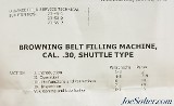 Original US Model 1918 .30 Caliber Machine Gun Belt-Filler with Transport Chest and Spare Parts - Image 5 of 7