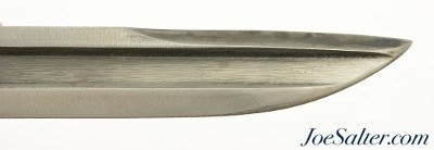 US M1 Garand 1905E1 10" AFH-MOD Bayonet with Scabbard 1942 - Image 5 of 10