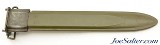 US M1 Garand 1905E1 10" AFH-MOD Bayonet with Scabbard 1942 - Image 9 of 10