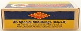 Western Bullseye 38 Special Ammo Mid-Range WC 148 Gr 50 Rds. - Image 6 of 7