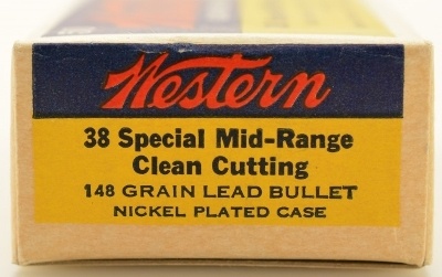 Western Bullseye 38 Special Ammo Mid-Range WC 148 Gr 50 Rds. - Image 5 of 7