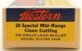 Western Bullseye 38 Special Ammo Mid-Range WC 148 Gr 50 Rds. - Image 5 of 7
