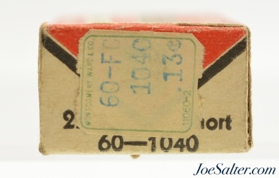 Scarce 1930's Montgomery Ward Cadmium Coat CleanFire 22 Short EP Ammo - Image 3 of 7