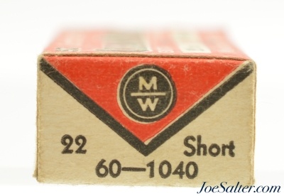 Scarce 1930's Montgomery Ward Cadmium Coat CleanFire 22 Short EP Ammo - Image 5 of 7