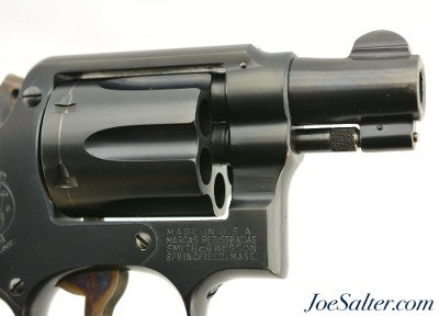 Post War Smith & Wesson M&P 38 Spl Revolver 2 Inch Barrel w/ Gold Box - Image 4 of 14