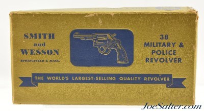 Post War Smith & Wesson M&P 38 Spl Revolver 2 Inch Barrel w/ Gold Box - Image 12 of 14
