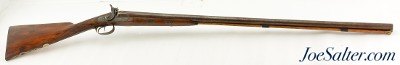 Long Barrel British Double Percussion Shotgun Fowler by W. & C. Scott - Image 2 of 15