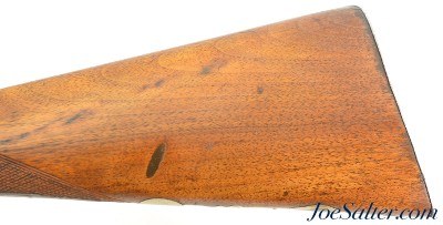Long Barrel British Double Percussion Shotgun Fowler by W. & C. Scott - Image 8 of 15