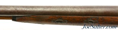 Long Barrel British Double Percussion Shotgun Fowler by W. & C. Scott - Image 11 of 15