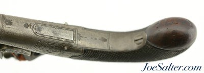 British Turn-Off Flintlock Muff Pistol by Smith of London - Image 9 of 12