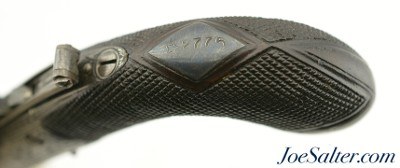 British Turn-Off Flintlock Muff Pistol by Smith of London - Image 6 of 12