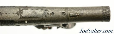 British Turn-Off Flintlock Muff Pistol by Smith of London - Image 10 of 12