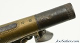 Very Interesting British Turn-Off Flintlock Pistol by Goldsworthy of Taunton - Image 13 of 13