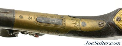 Very Interesting British Turn-Off Flintlock Pistol by Goldsworthy of Taunton - Image 12 of 13