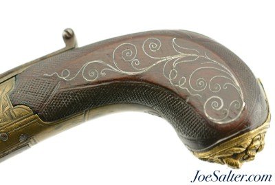 Very Interesting British Turn-Off Flintlock Pistol by Goldsworthy of Taunton - Image 5 of 13