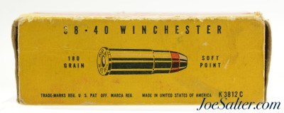 Full Box Winchester 38-40 Ammo Soft Point Ammo Post War - Image 2 of 7
