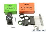 Swiss Made Elite Model 101 Diopter Sight Set for Mauser Rifle - Image 1 of 6